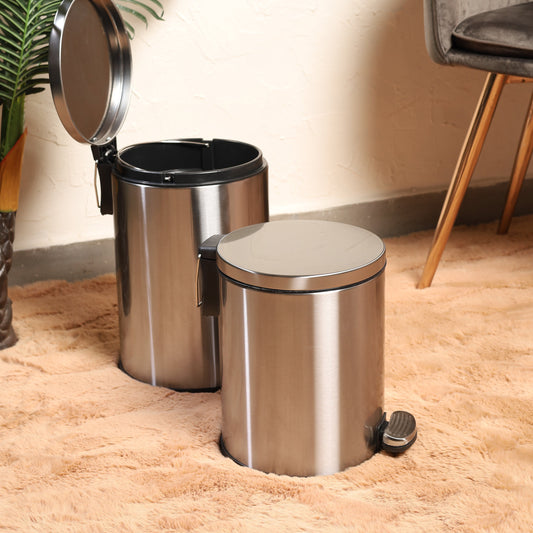 Pedal Ss Trash Can | Soft Close Dustbin
